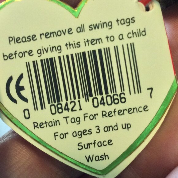 Ty Beanie Babies Collection Freckles Leopard Rare Retired Vintage 1990s - Picture 6 of 9